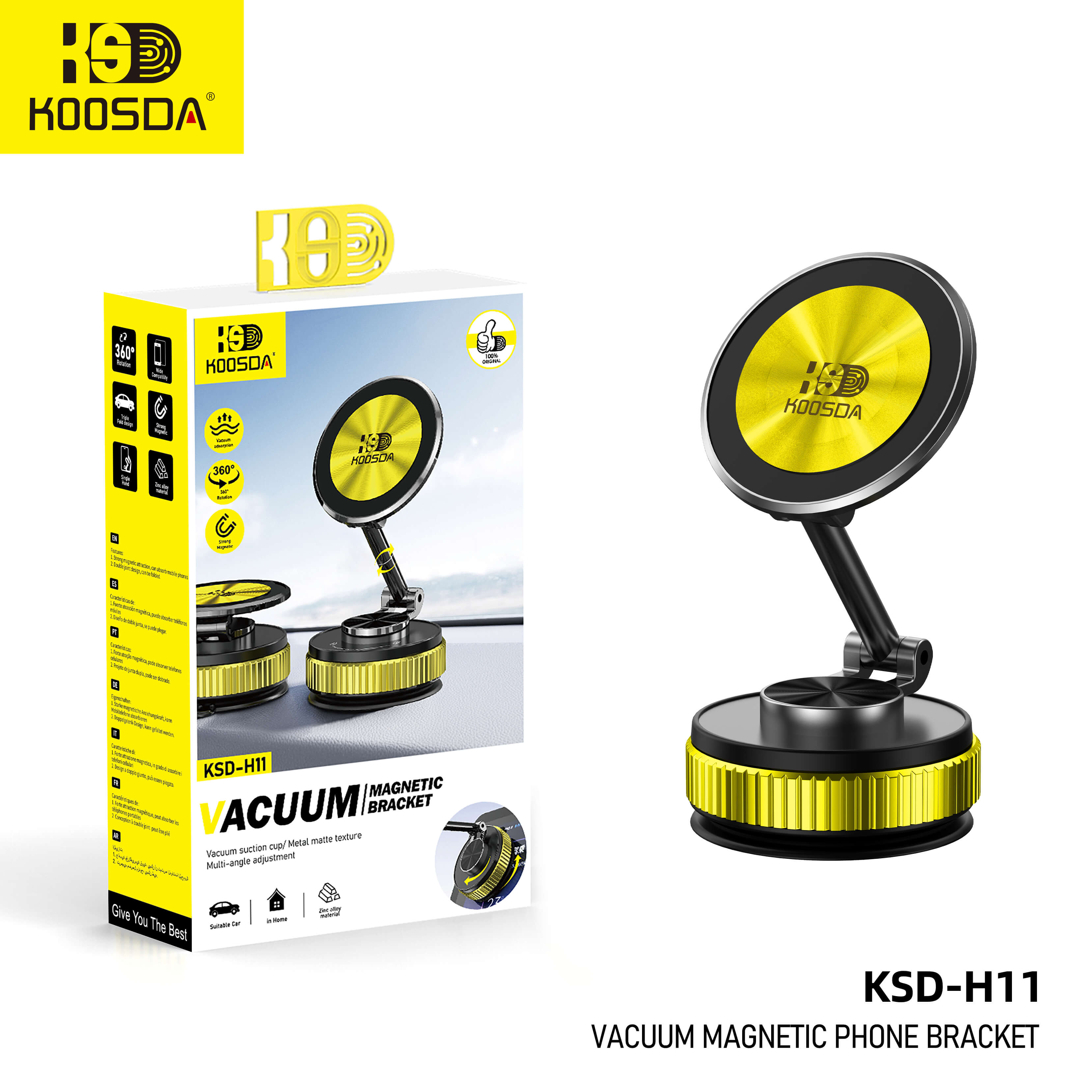 KSD-H11 Multi Directional Rotating Phone Holder