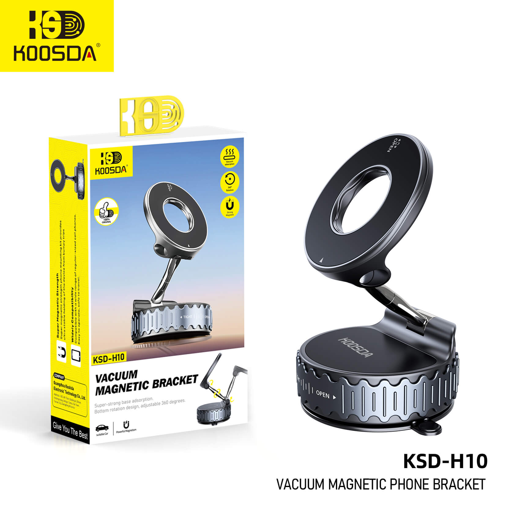 KSD-H10 Multi Directional Rotating Phone Holder