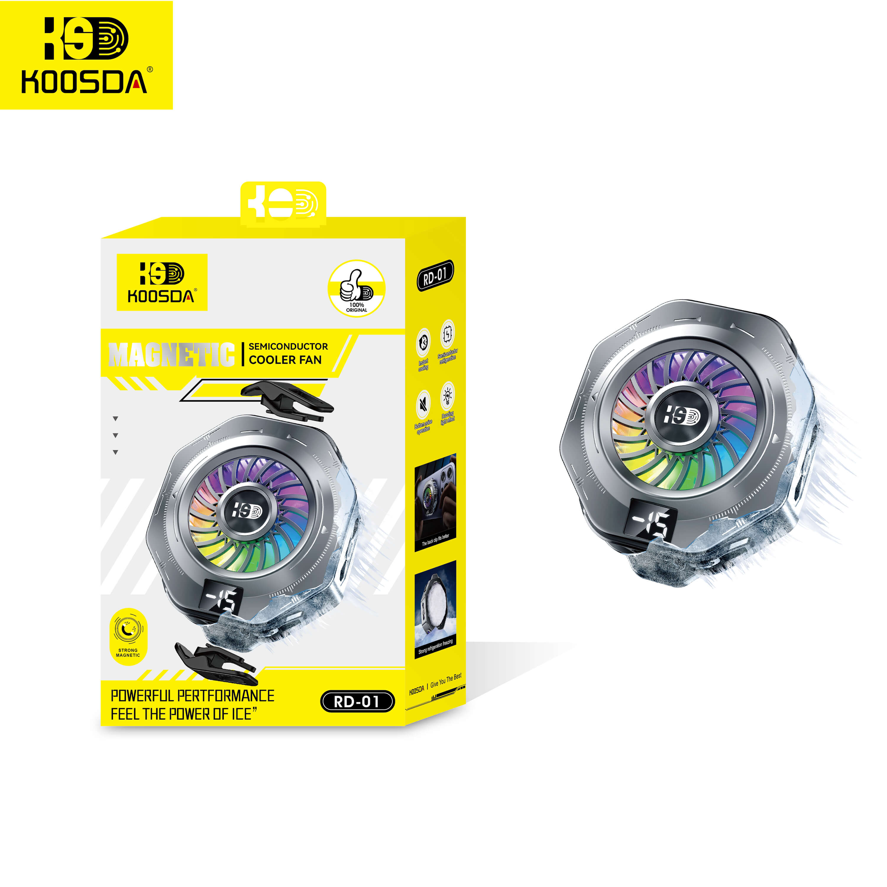 RD-01 Cooling lce Model Starburst Digital display