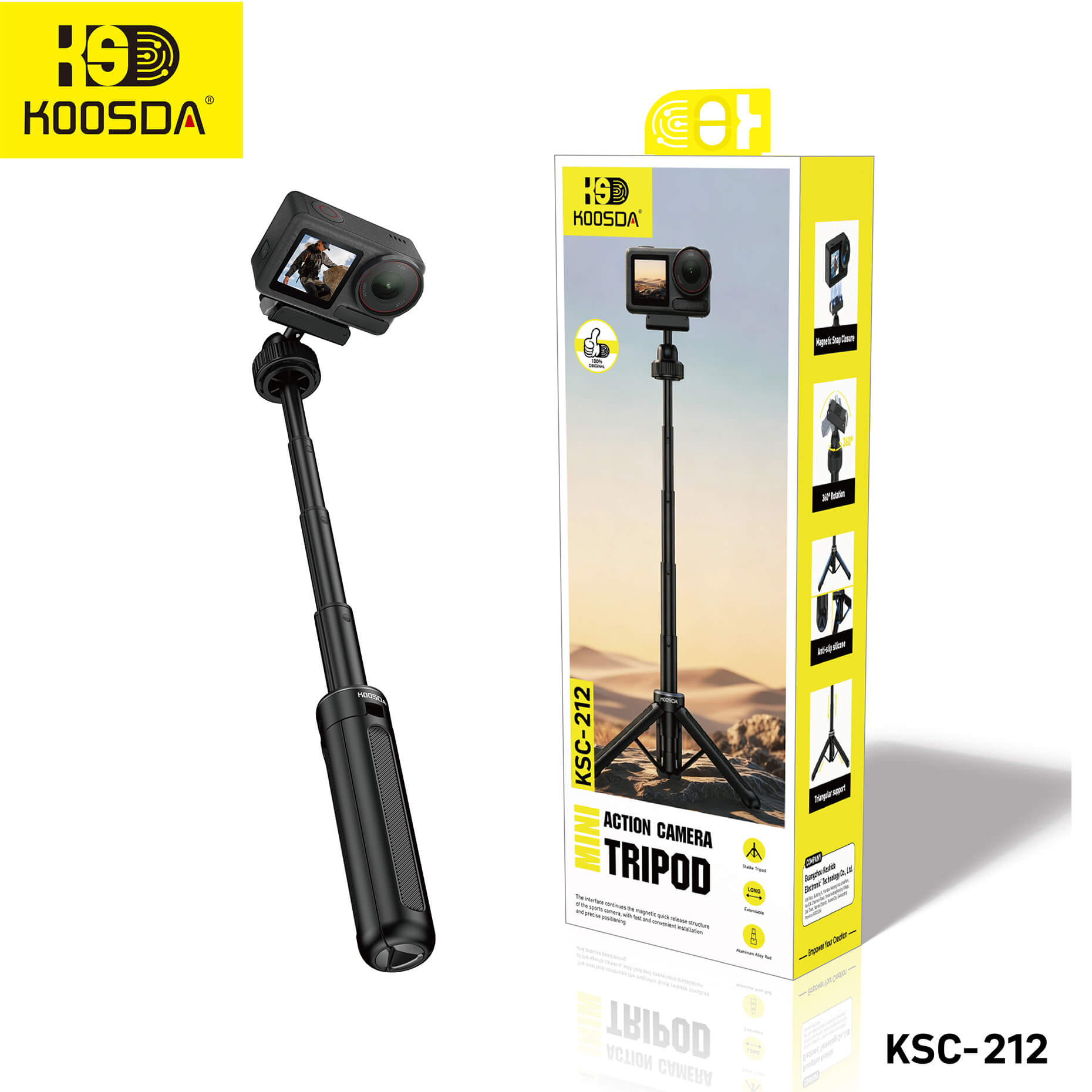 KSC-212 Mini Sports Camera Mount