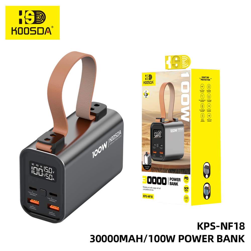 KPS-NF18 100w Power Bank 30000mAh